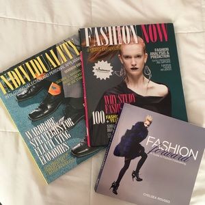 set of 3 fashion books